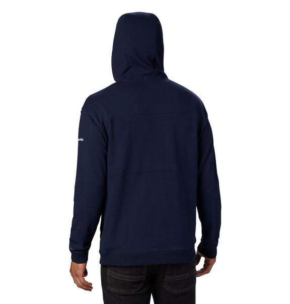 Columbia Lodge Hoodies Navy White For Men's NZ96758 New Zealand